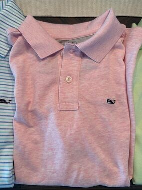 Vineyard Vines Kids Edgartown Pique Polo